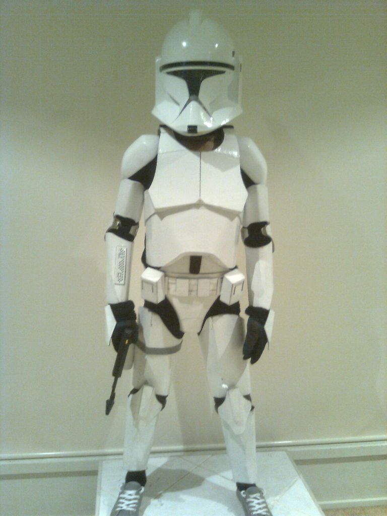 Create your own clone trooper helmet